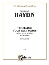 Three and Four Part Songs SATB Miscellaneous cover Thumbnail